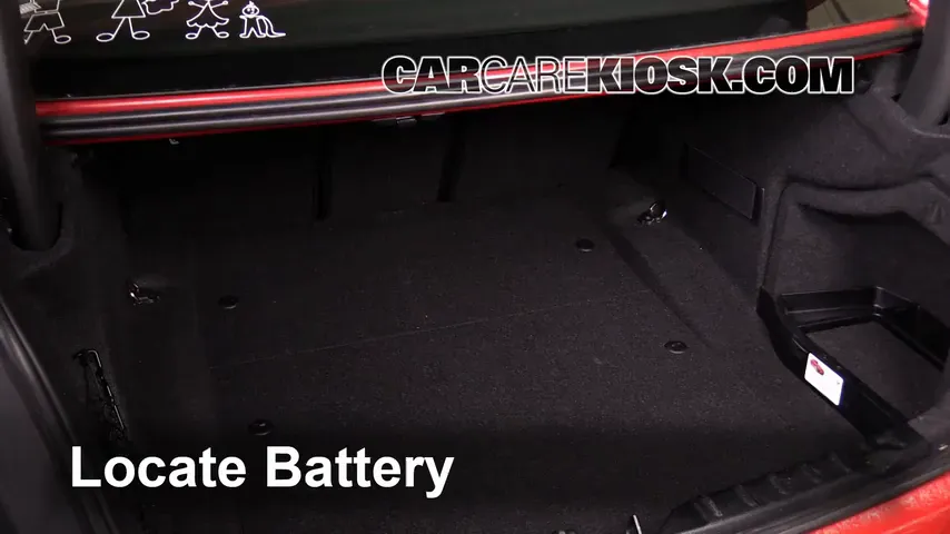 Battery Replacement: 2013 BMW 335i xDrive 3.0L 6 Cyl. Turbo Sedan